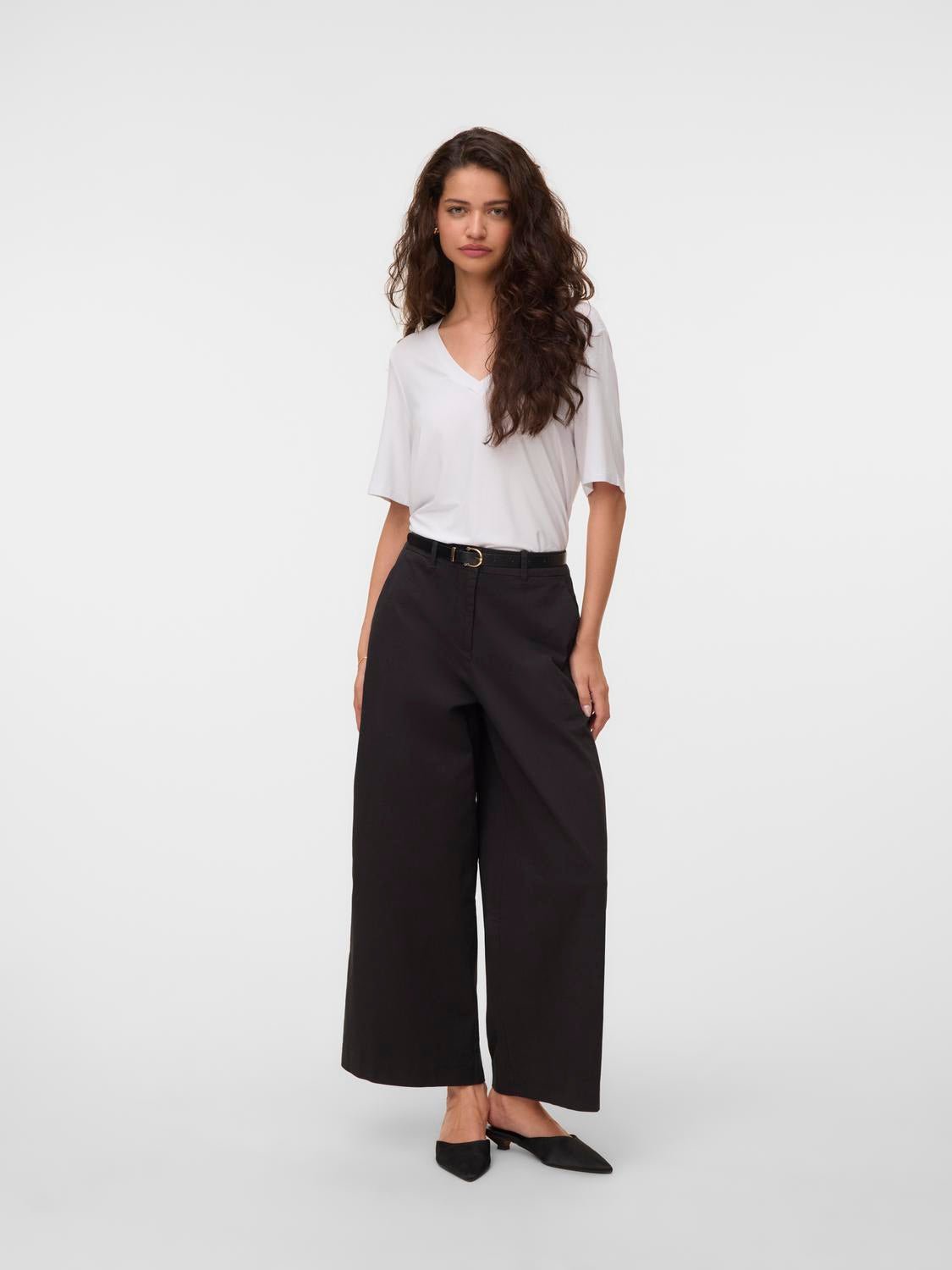 AWRITA T-shirt - Bright White - VERO MODA & VILA Bergvik